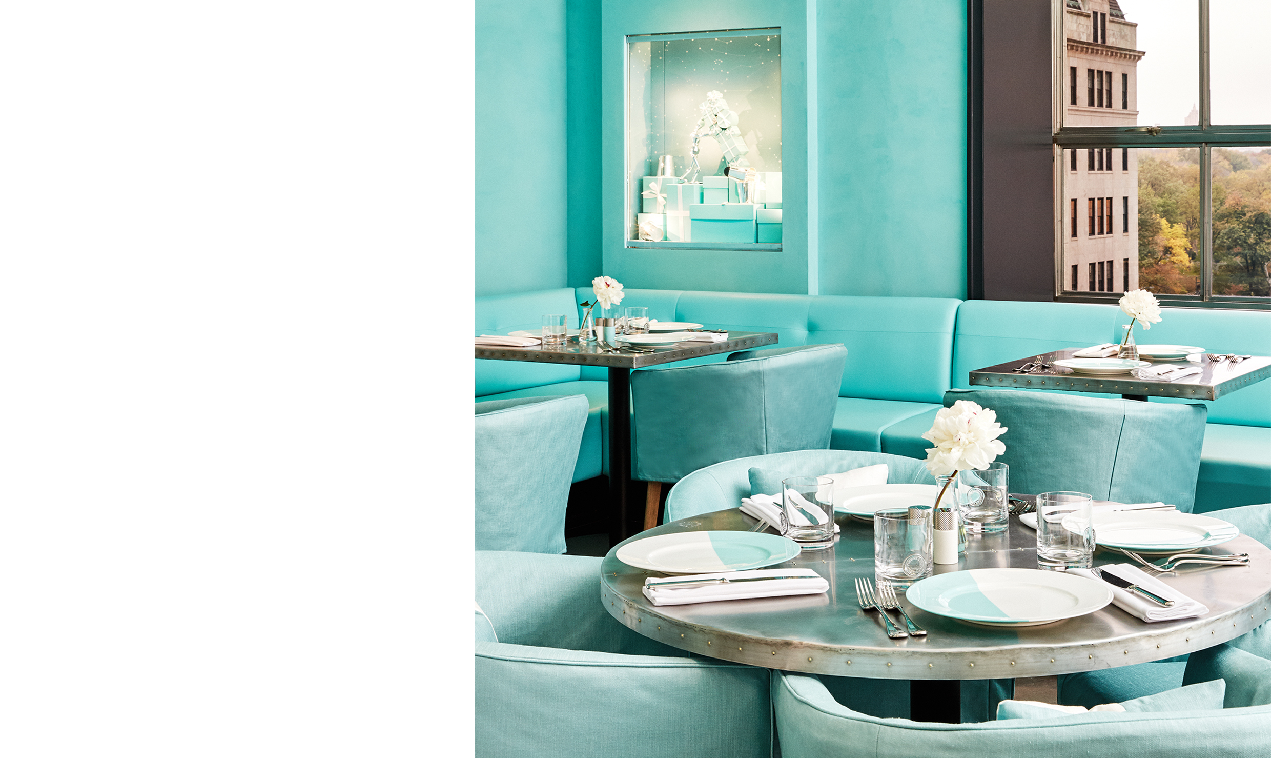 tiffany co イベント the blue box cafe